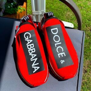 Dolce & Gabbana slide on sneakers size 13